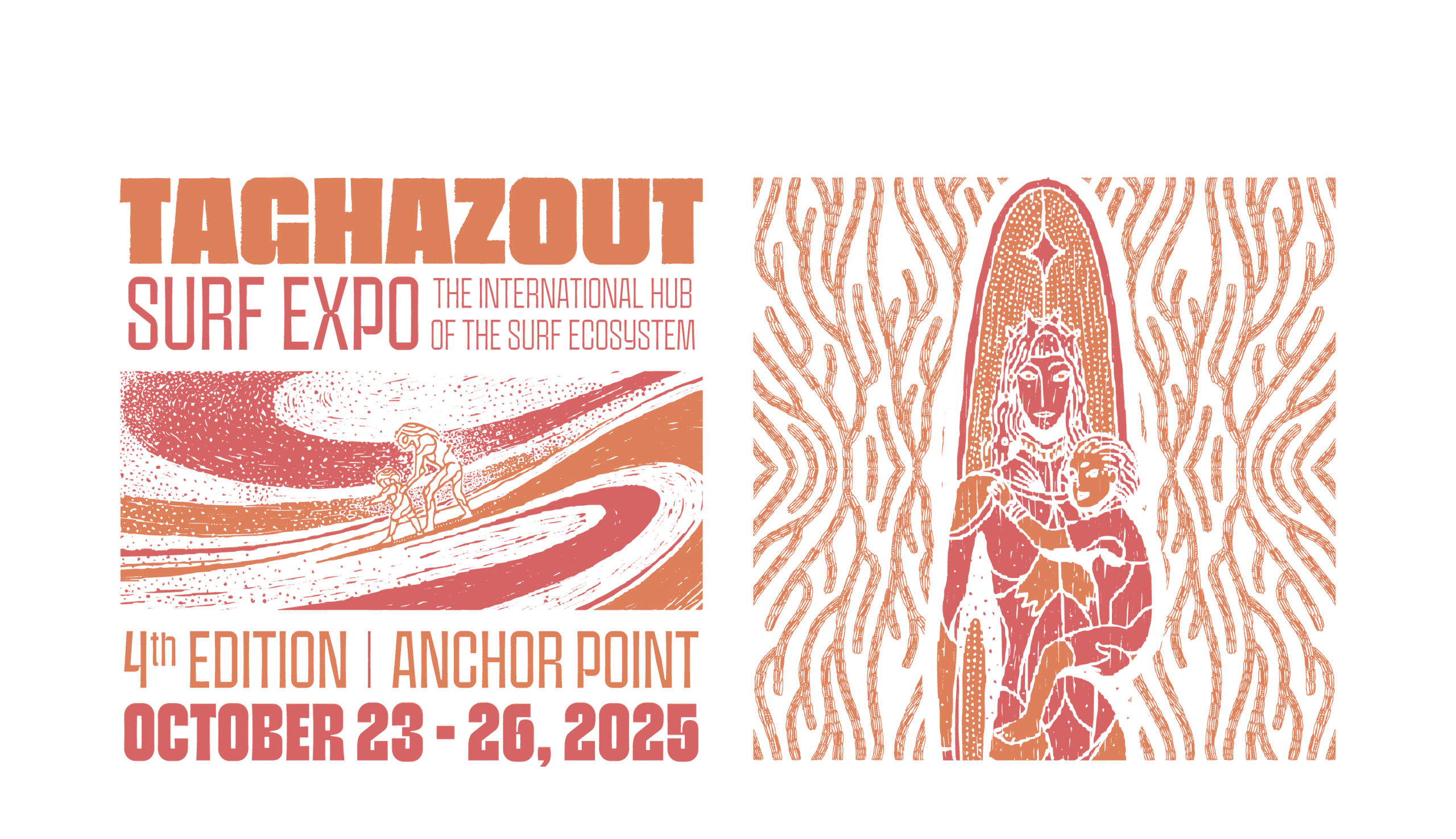 affiche taghazout surf expo