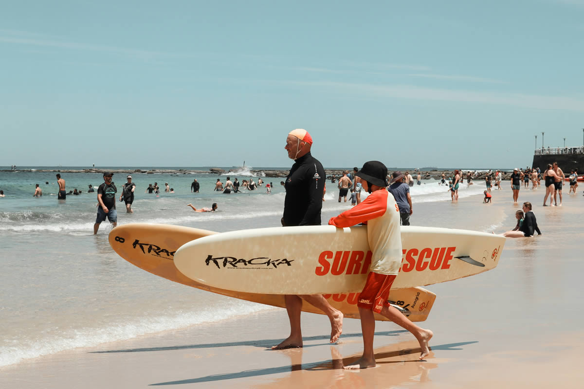 Surf Safety workshop during taghazout surf expo